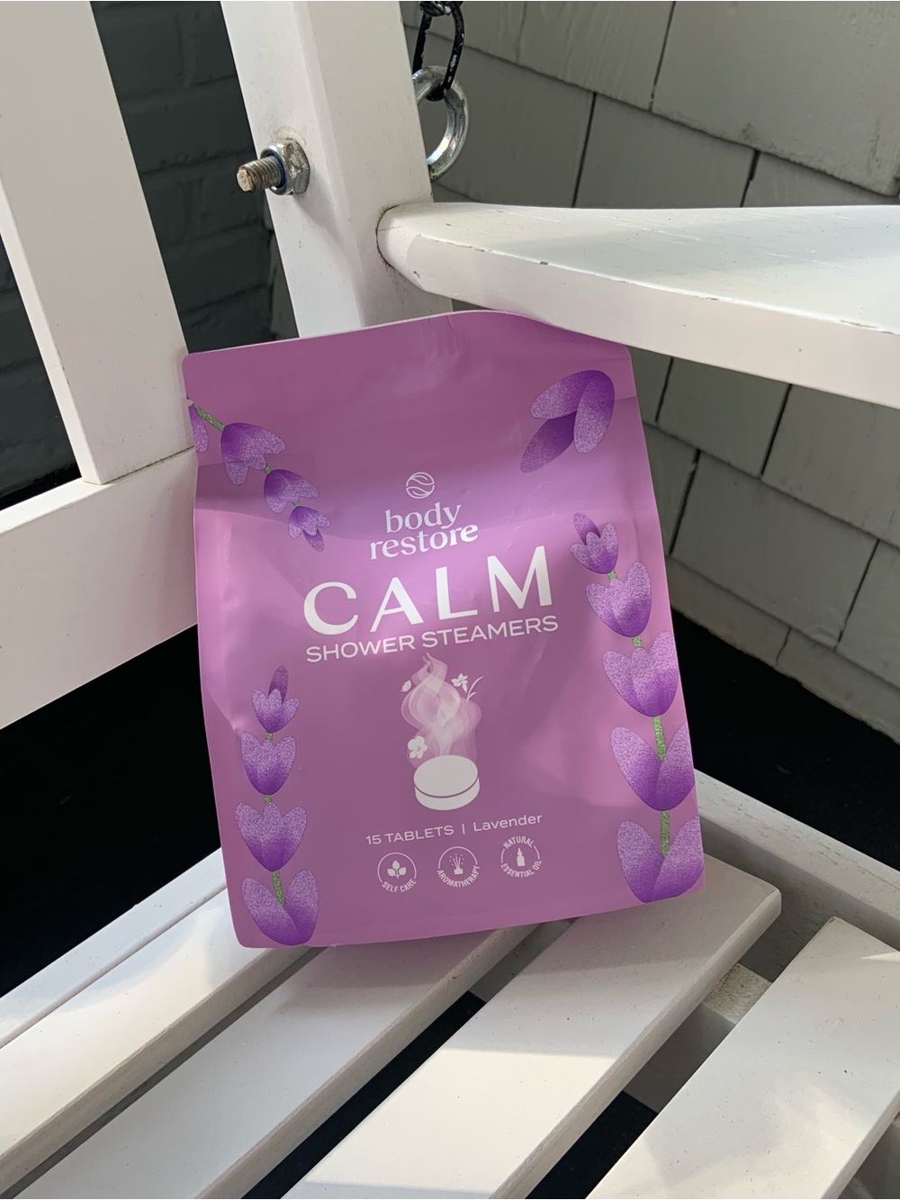 Body Restore New Bag of Calm Lavender Shower Steamers - Purple